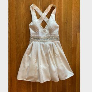Formal cream dress